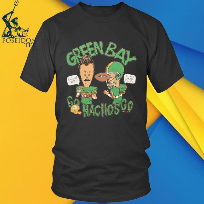 Beavis And Butthead X Green Bay Packers Nachos Shirt