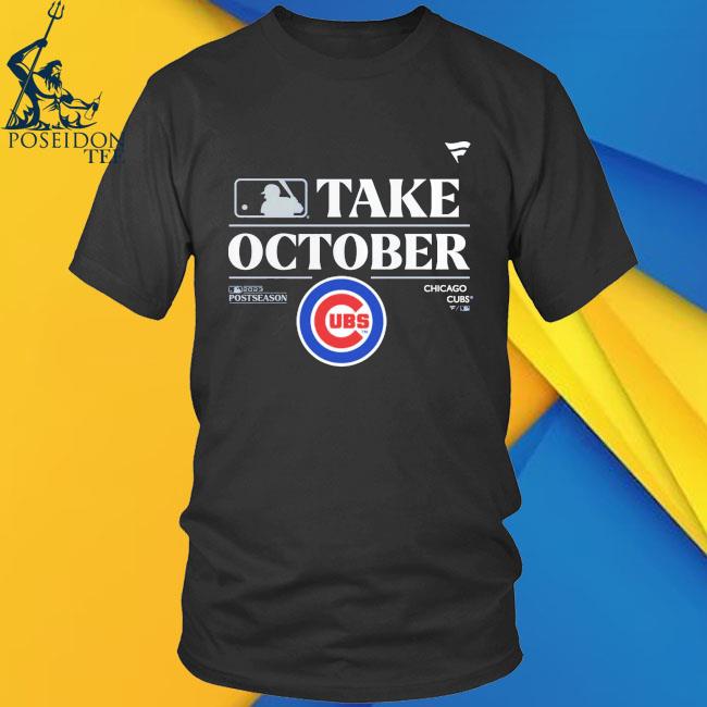 Ipeepz Chicago Cubs Fanatics Branded 2023 Postseason Locker Room Shirt