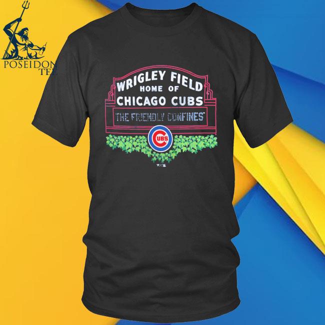 Chicago Cubs Fanatics Branded Wrigley Field Long Ball T-Shirt