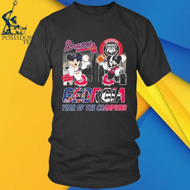 Georgia Bulldogs And Atlanta Braves Year Of The Champions Shirt, hoodie,  sweater, long sleeve and tank top