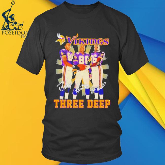 Three Deep Minnesota Vikings T-Shirt