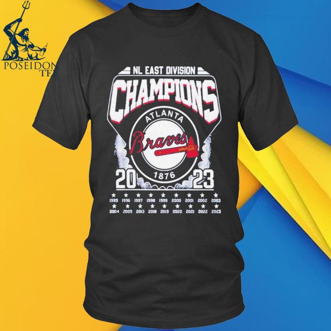 Official Atlanta Braves 2023 NL East Division Champions Shirt, hoodie,  longsleeve, sweatshirt, v-neck tee