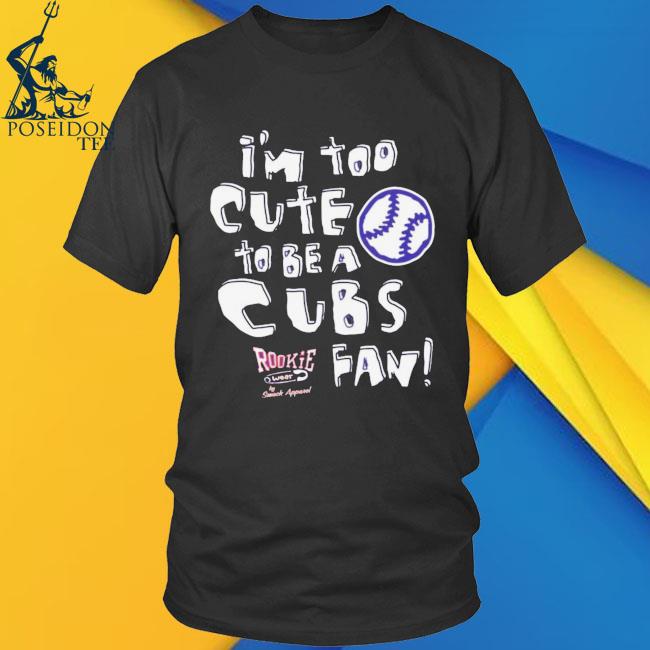 Official St louis baseball fans I'm too cute to be a Cubs T-shirt