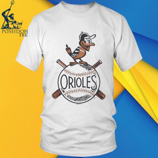 Official the Oriole Bird Baltimore Orioles '54 Baseball T-Shirts