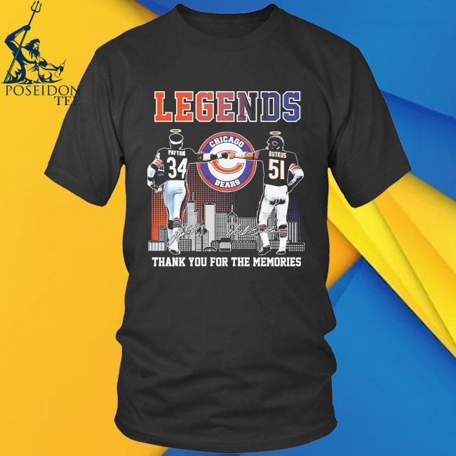 Chicago Bears Legends Poster Shirt, hoodie, sweater, long sleeve and tank  top