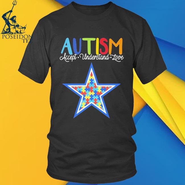 Dallas Cowboys NFL Special Autism Awareness Design Hoodie T Shirt