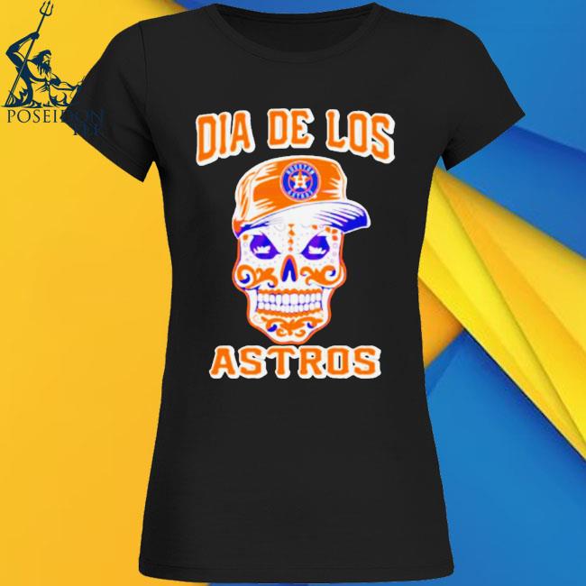Official Houston Astros Sugar Skull Dia De Los Astros Shirt,tank top,  v-neck for men and women