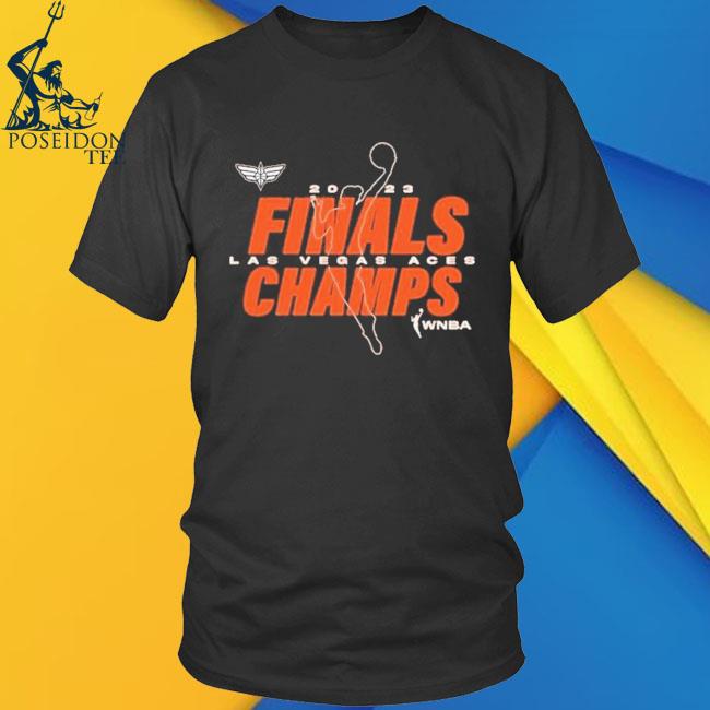 Las Vegas Aces 2023 Wnba Finals Champions Signature T-Shirt - Office