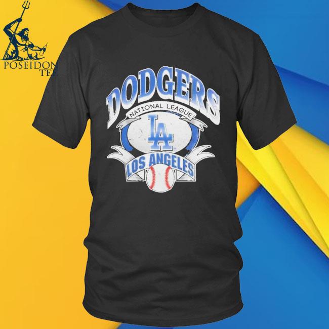 Los Angeles Dodgers Majestic Mlb National League Banner Vintage Shirt,  hoodie, sweater, long sleeve and tank top