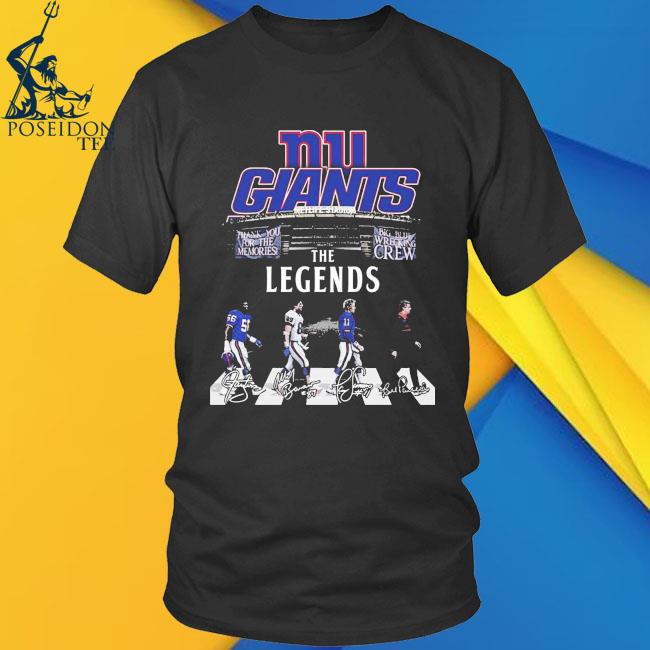 Big Blue Wrecking Crew - New York - New York Giants - T-Shirt