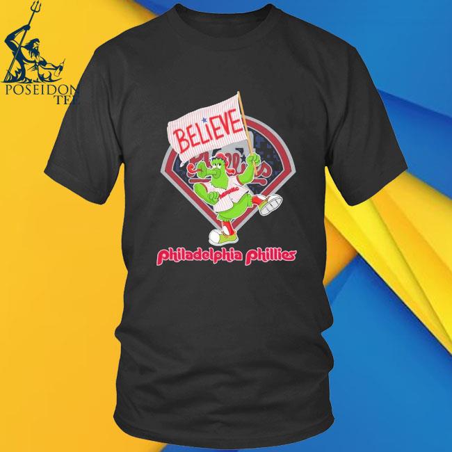 Phillie Phanatic Believe Philadelphia Phillies T-shirt - Shibtee Clothing