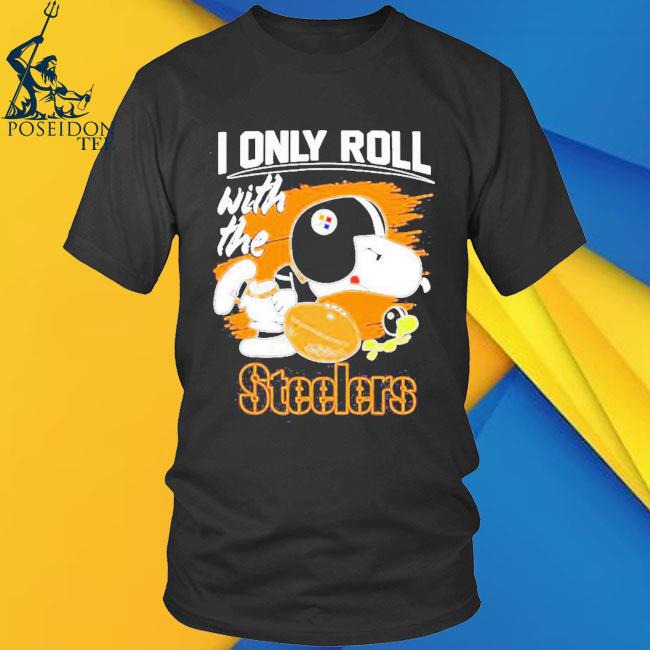 Snoopy And Woodstock I Only Roll With The Los Angeles Rams T-Shirt