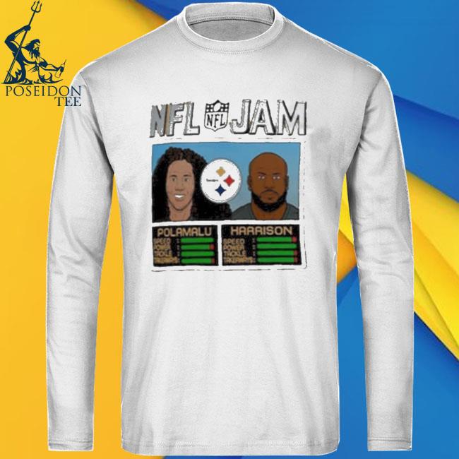 NFL Jam Troy Polamalu and James Harrison Pittsburgh Steelers Shirt, hoodie,  longsleeve, sweatshirt, v-neck tee