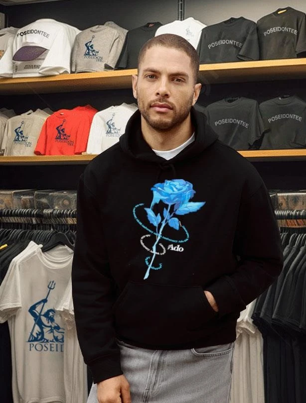 Ado Music Blue Rose T-shirt, hoodie, tank top, sweater and long