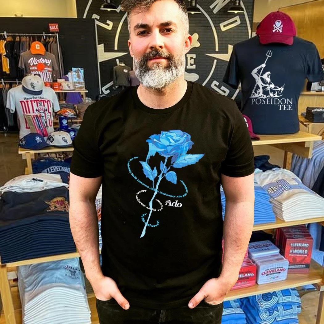 Ado Music Blue Rose T-shirt, hoodie, tank top, sweater and long