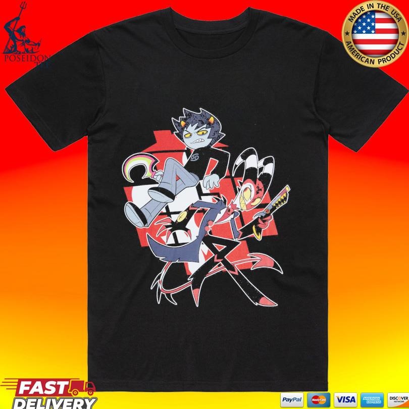 Helluva Boss x Homestuck Karkat & Blitz T-shirt, hoodie, tank top