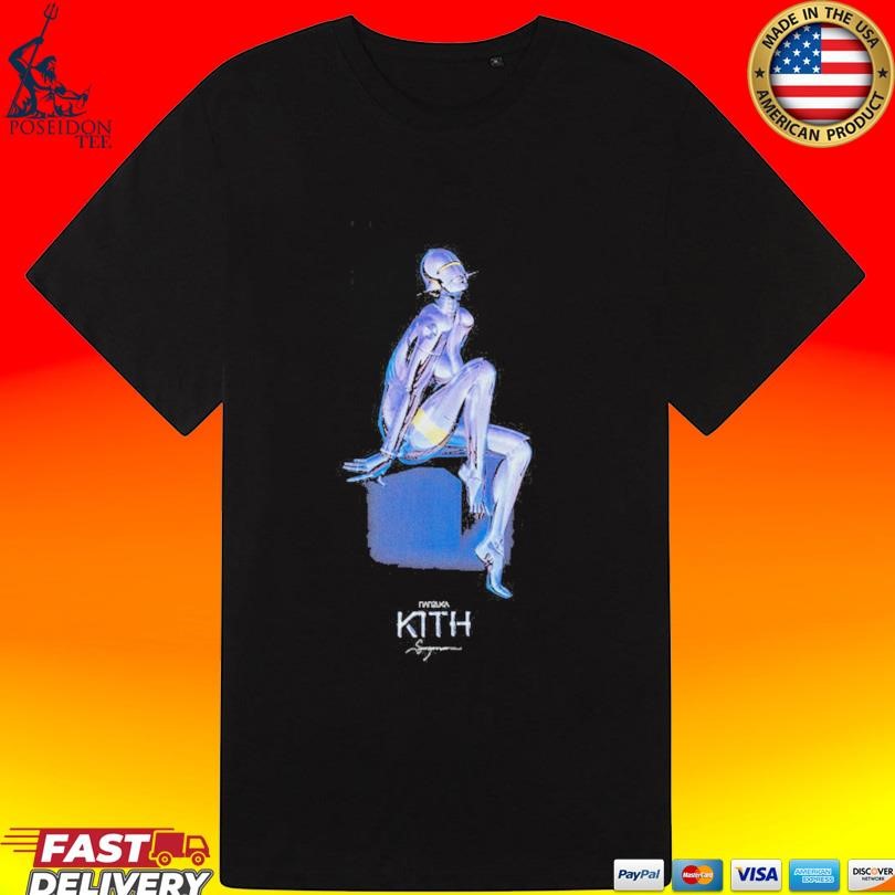 アイドル Kith For Nanzuka Gallery Sorayama Tee Kith for Nanzuka Gallery Sorayama Model A Tee - Black