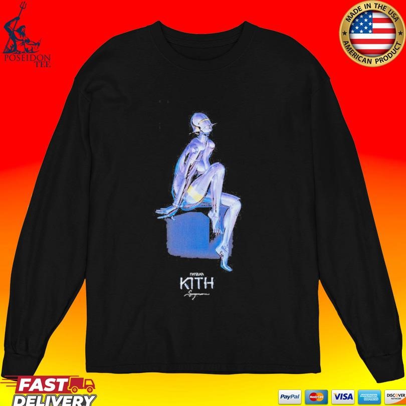 トップス Kith Nanzuka Gallery Sorayama Model Tee Kith for Nanzuka Gallery Sorayama Model A Tee - Black