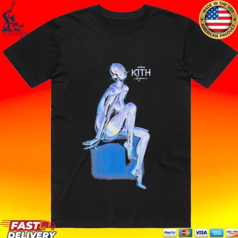 アイドル Kith For Nanzuka Gallery Sorayama Tee Kith for Nanzuka Gallery Sorayama Model A Tee - Black