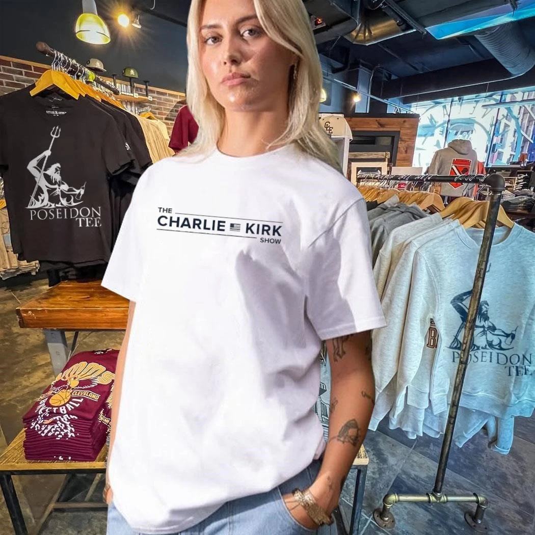 RIP Charlie Kirk T-Shirt - Die Charlie Kirk Show Merch Herren T-Shirt