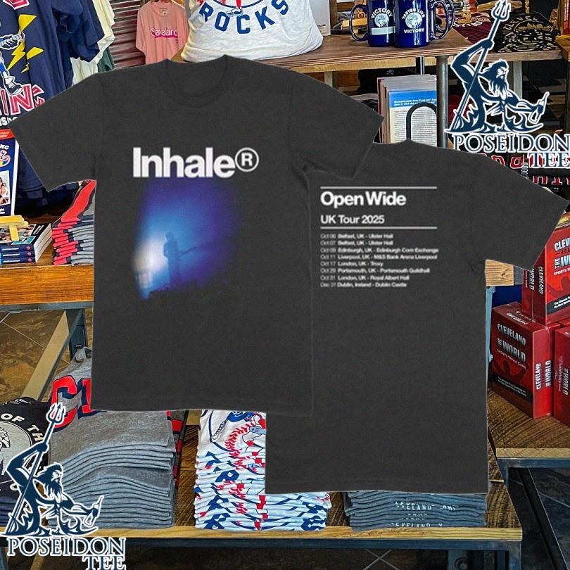 来日会場限定グッズINHALER Open Wide Tシャツ S インヘイラー 来日