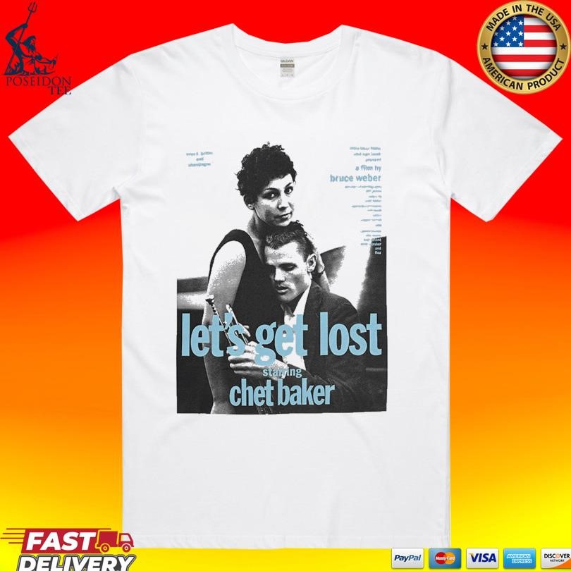 Let's get Lost × weber T shirt 1 Rare 80s Vintage Bruce Weber Lets