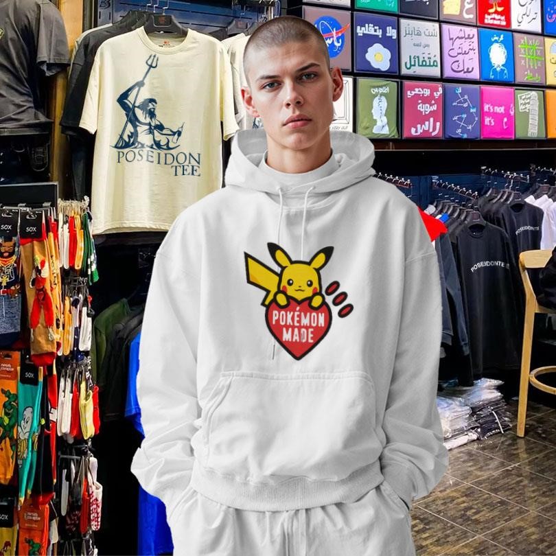 Pokemon Made Graphic T-shirt, hoodie, tank top, sweater and long