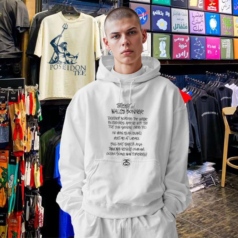 Stussy x Wales Bonner Ocean Song T-shirt, hoodie, tank top