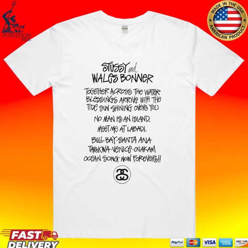 Stussy x Wales Bonner Ocean Song T-shirt, hoodie, tank top