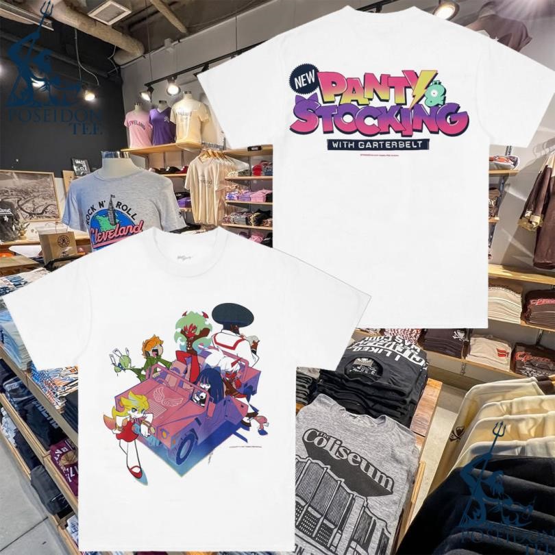 Panty & Stocking With Garterbelt x Geeks Rule Silkscreen T-Shirt