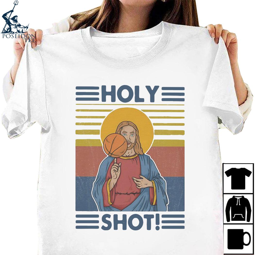 jesus playing basketball shirt