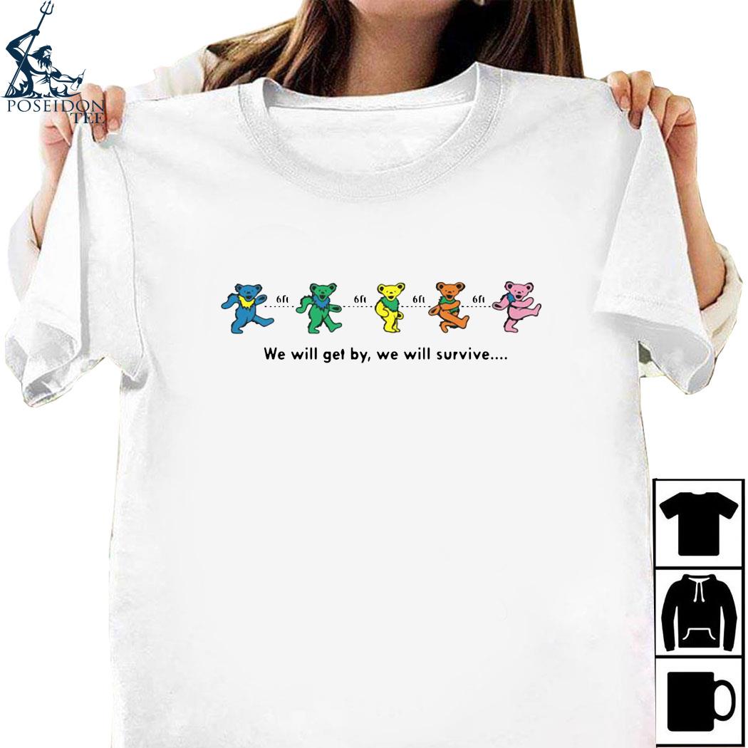grateful dead bear tee