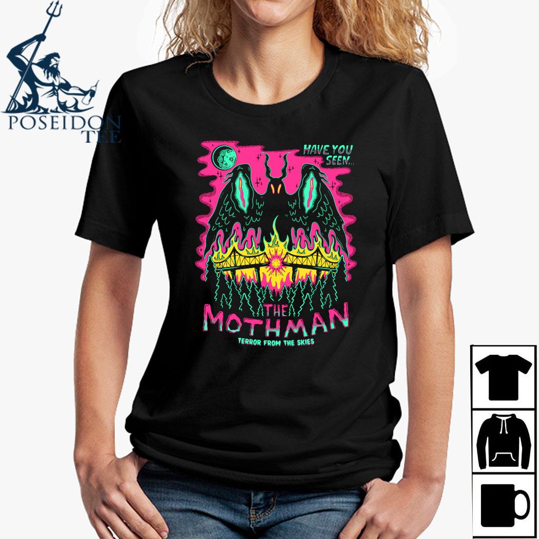 mothman terror from the skies shirt