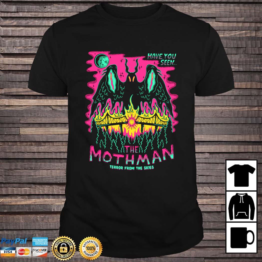 mothman terror from the skies shirt