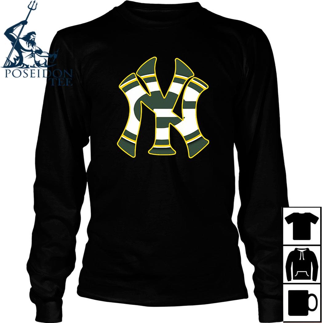 Official New York Yankees And Green Bay Packers Shirt