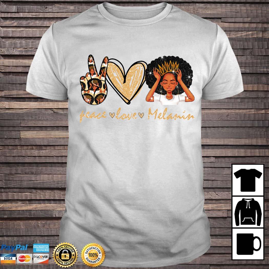 peace love melanin shirt