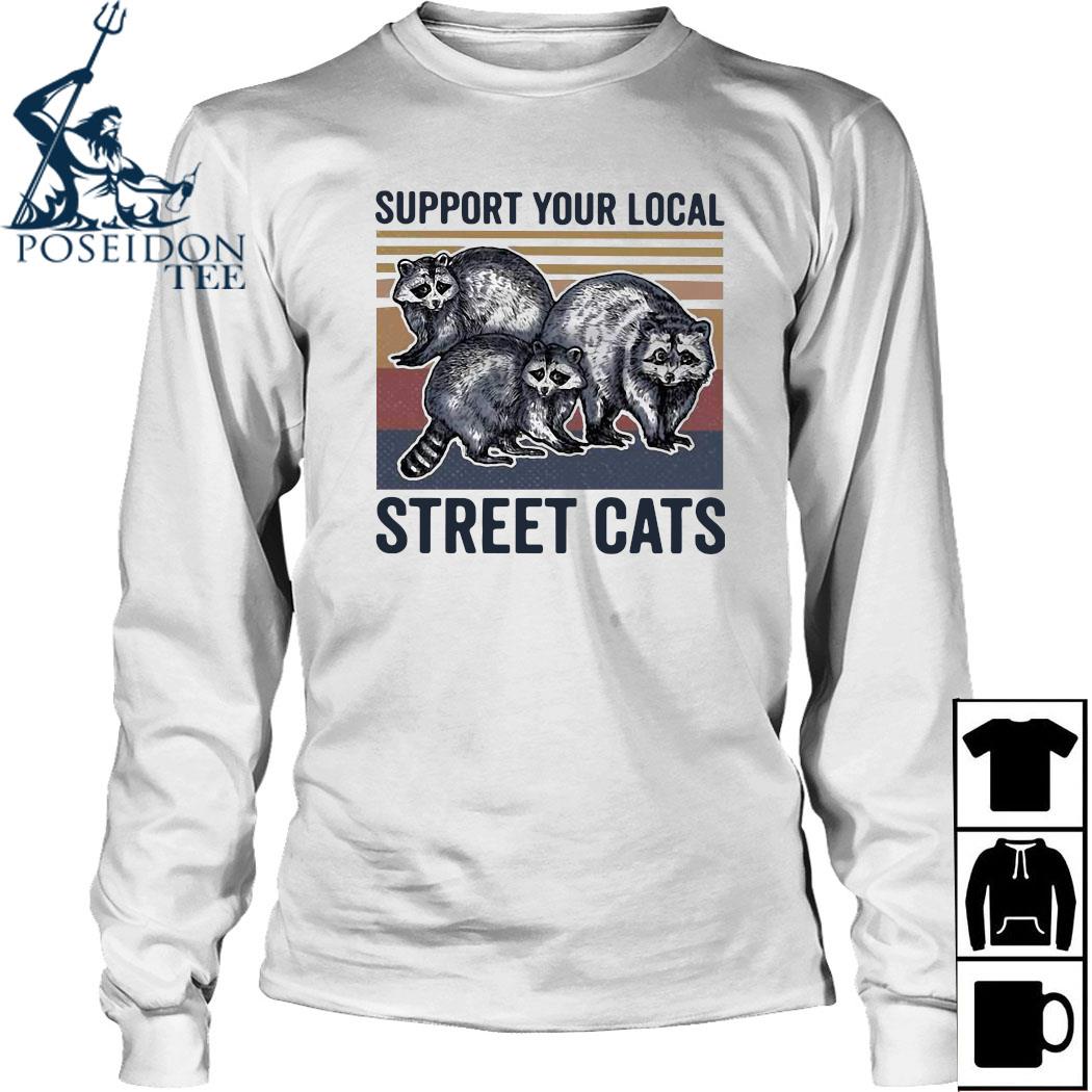 support local street cats shirt