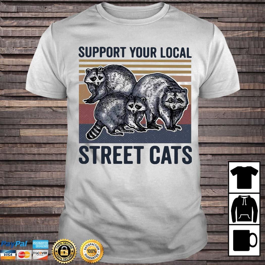 support local street cats shirt