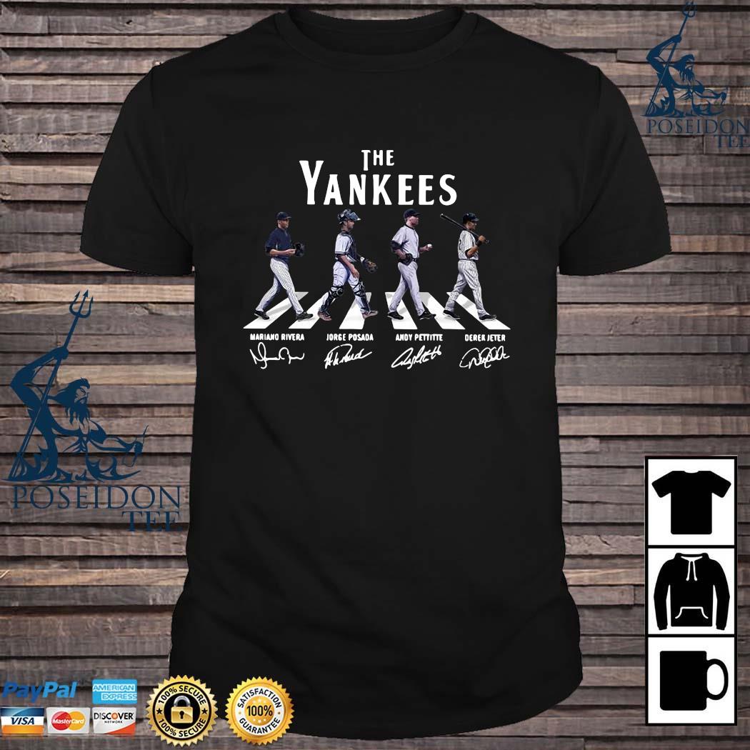 The Yankees Abbey Road Signatures Shirt, hoodie, tank top, sweater and long  sleeve t-shirt