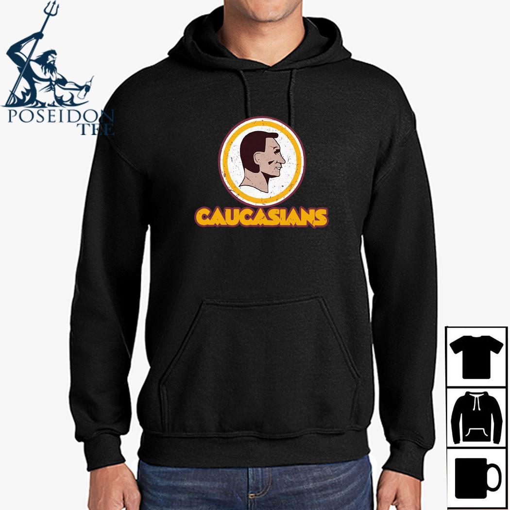 Washington Caucasians redskins tee shirt, guys shirt, tank top and hoodie