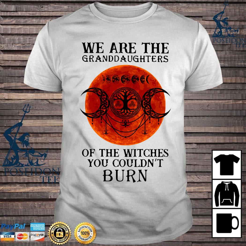 we are the granddaughters of the witches t shirt