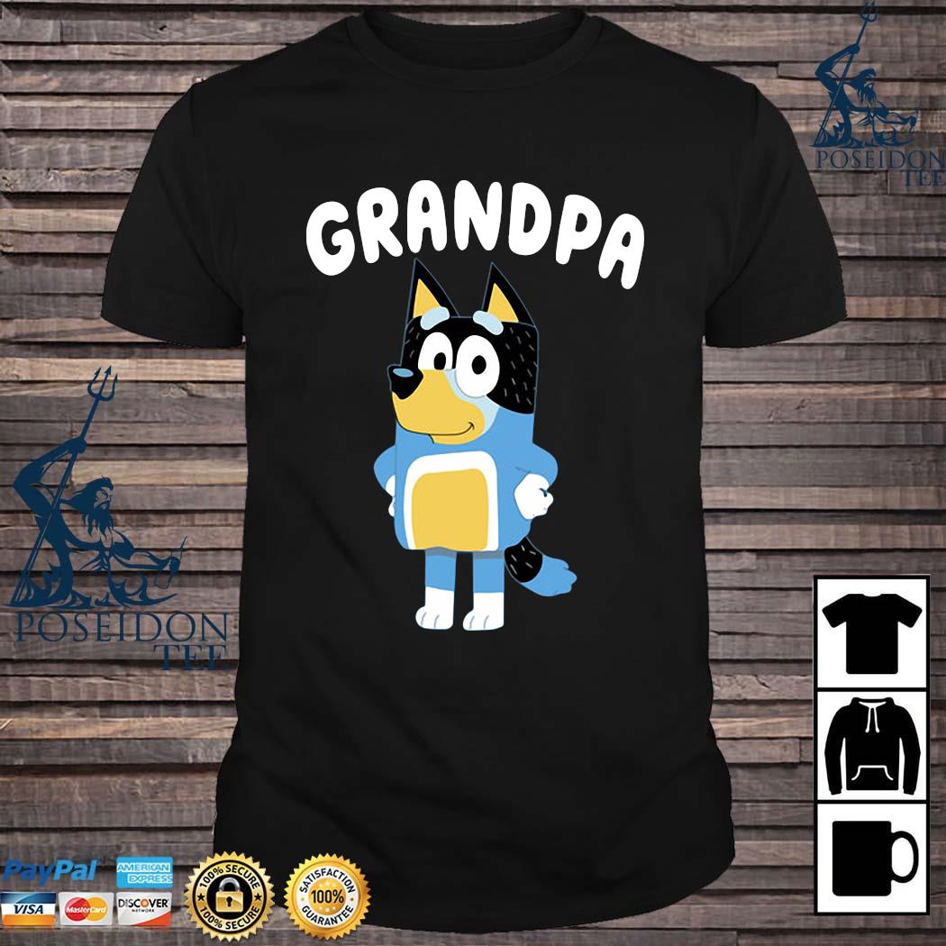 bluey grandpa shirt