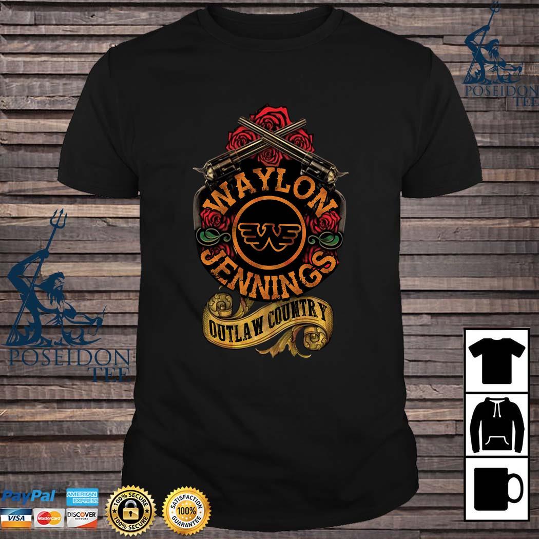 waylon jennings outlaw shirt