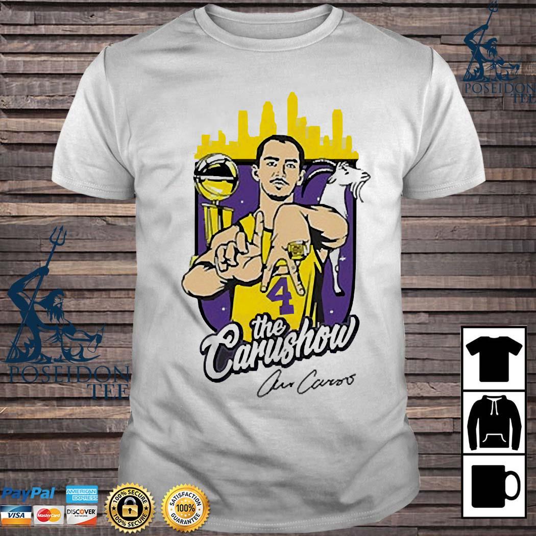 caruso lakers shirt