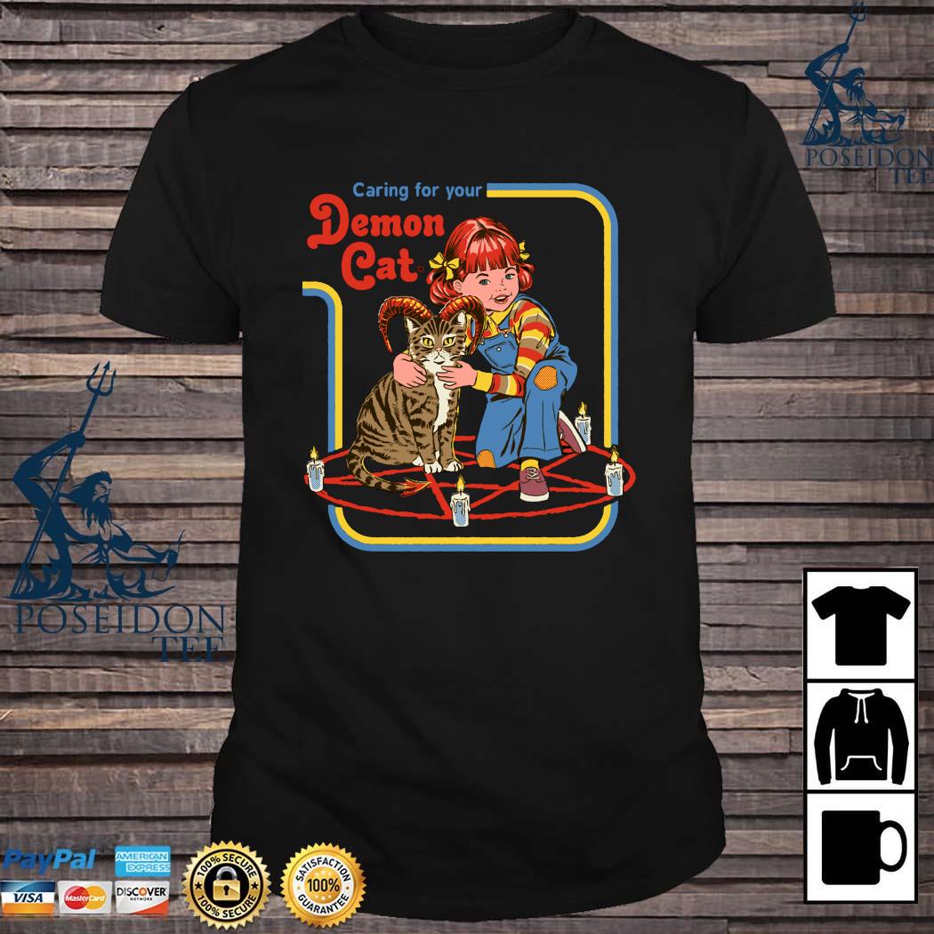 demon cat shirt