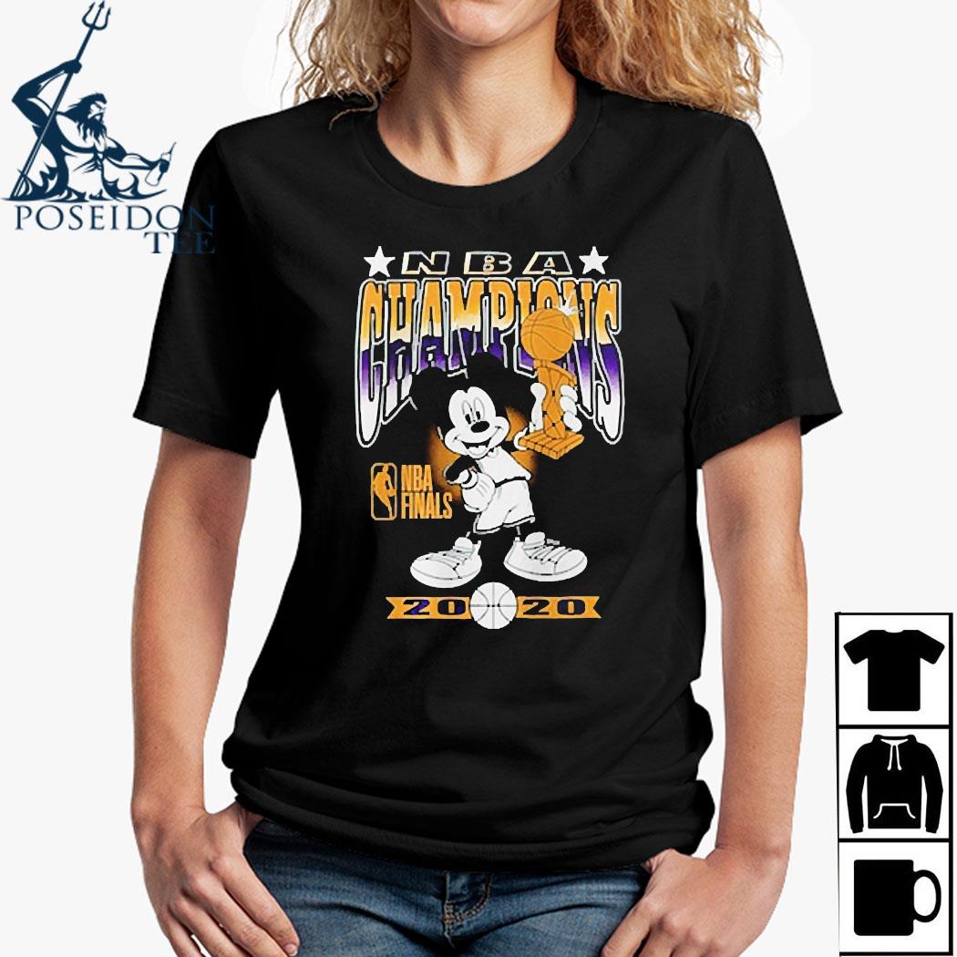 Lakers 2020 NBA Champions Mickey Mouse shirt, hoodie, sweater, long sleeve  and tank top