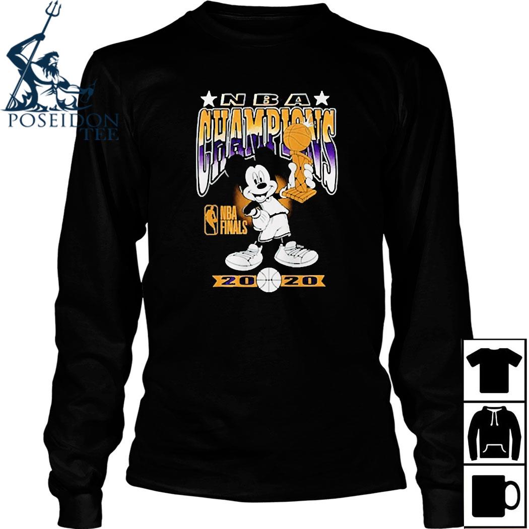 Lakers 2020 NBA Champions Mickey Mouse shirt, hoodie, sweater, long sleeve  and tank top