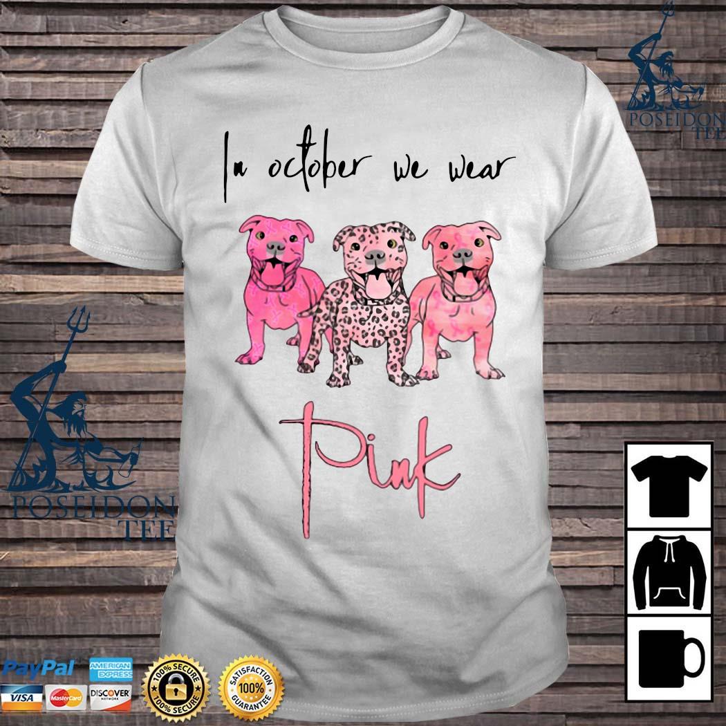 pitbull pink shirt