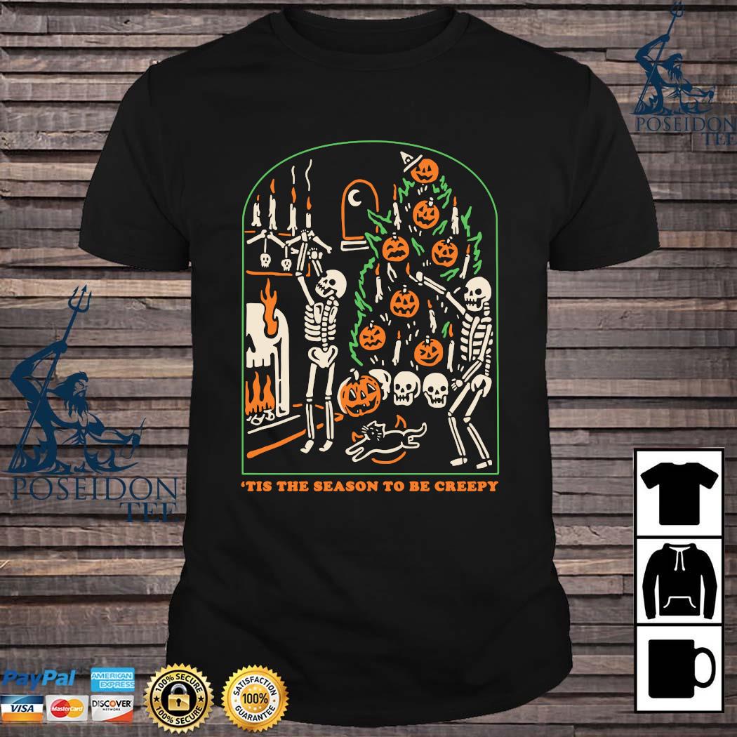 skeleton pumpkin shirt