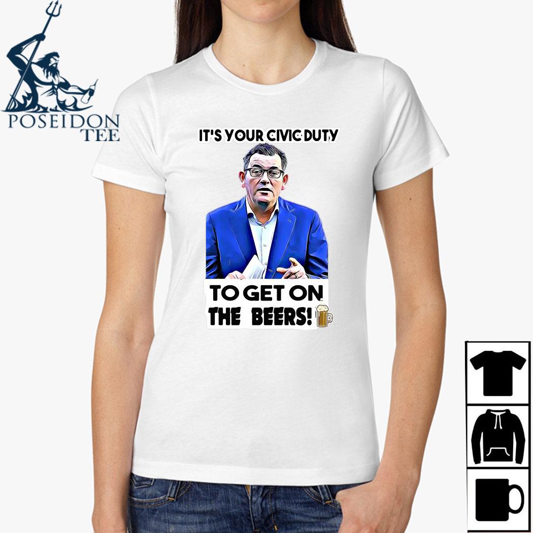 get on the beers shirt